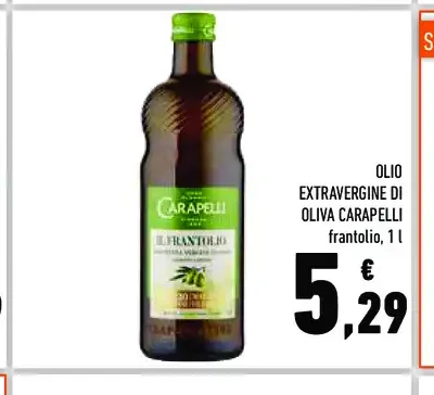 Olio extravergine di oliva Carapelli