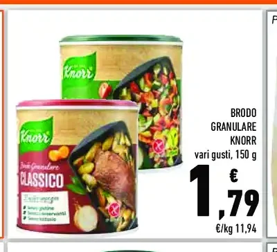 Brodo granulare Knorr