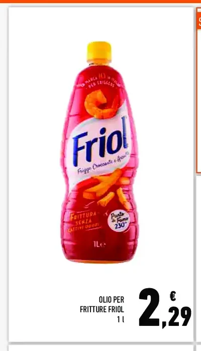 Olio per fritture Friol