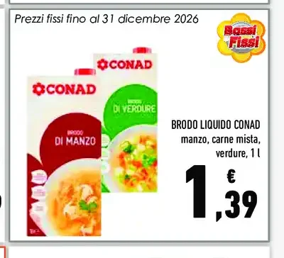 Brodo liquido Conad