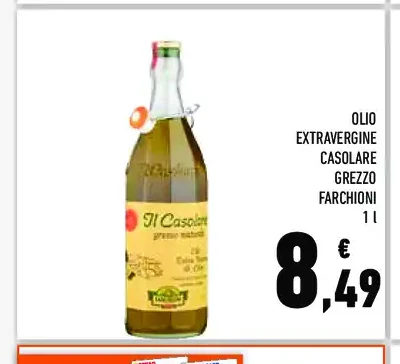 Olio extravergine Casolare Grezzo Farchioni