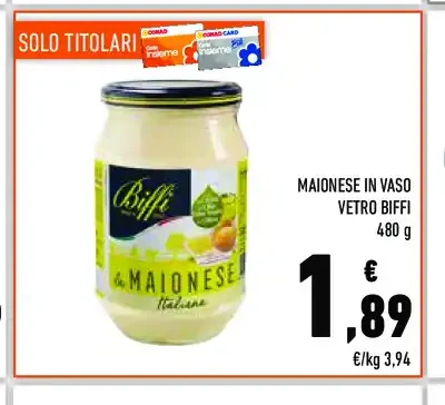 Maionese in vaso Vero Biffi
