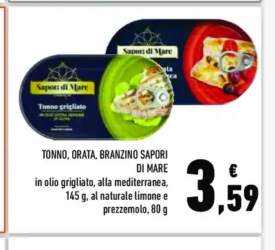 Tonno, orata, branzino Sapori di Mare