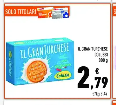 Il Gran Turchese Colussi