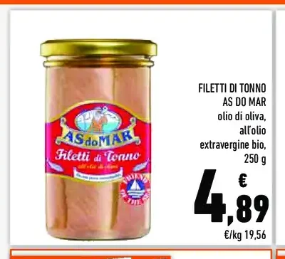 Filetti di tonno As do Mar
