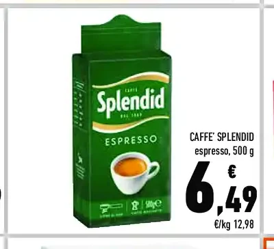 Caffè Splendid espresso