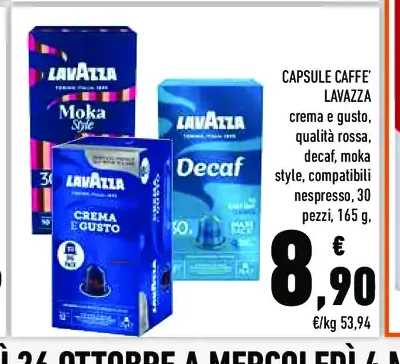 Capsule caffè Lavazza