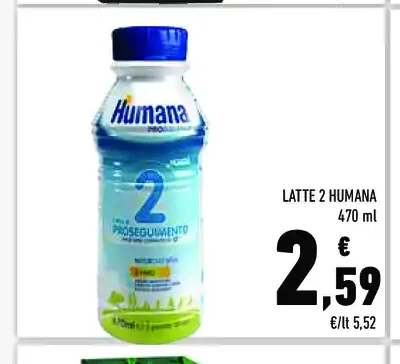Latte 2 Humana