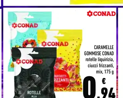 Caramelle Gommose Conad
