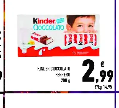 Kinder Cioccolato Ferrero