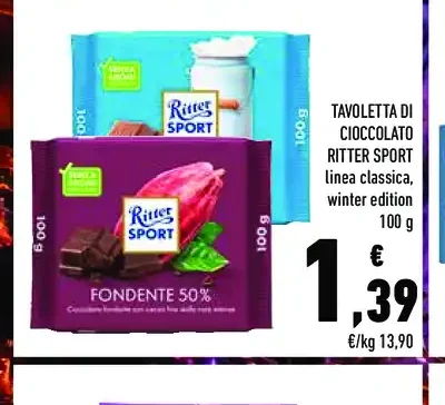 Tavoletta di Cioccolato Ritter Sport