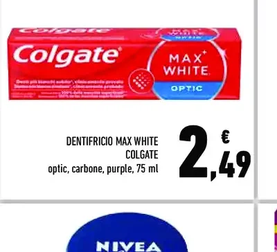 Dentifricio Max White Colgate