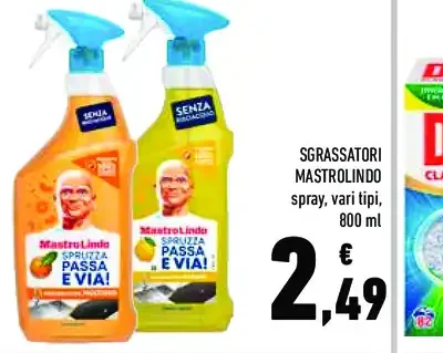 Sgrassatore Mastro Lindo