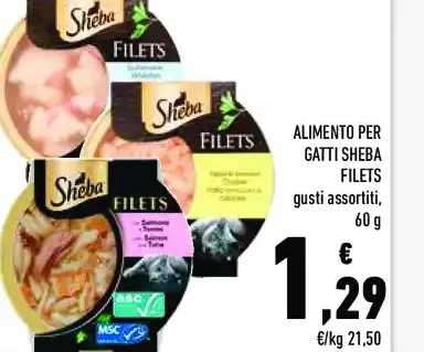 Alimento per gatti Sheba Filets