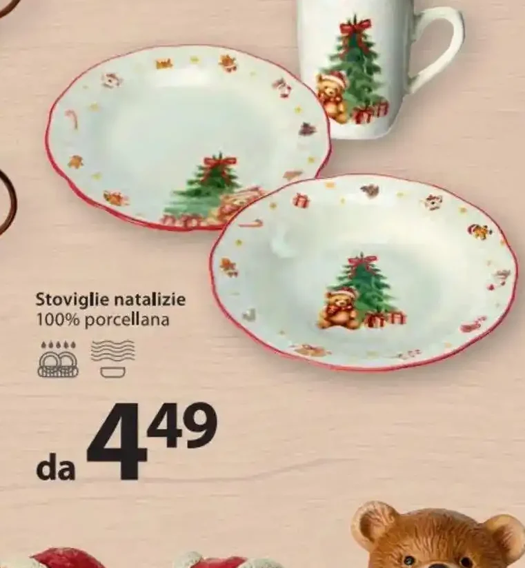 Stoviglie natalizie