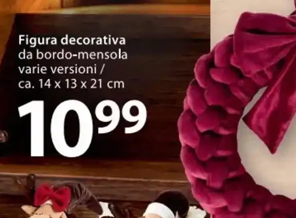 Figura decorativa da bordo-mensola
