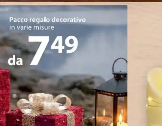 Pacco regalo decorativo