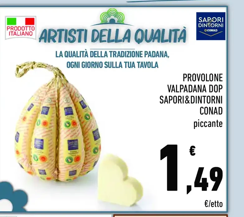Provolone Val Padana DOP piccante