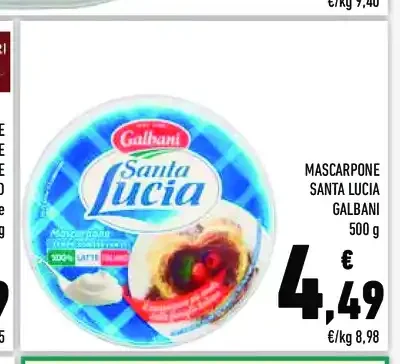 Mascarpone Santa Lucia