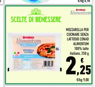 Mozzarella per cucinare