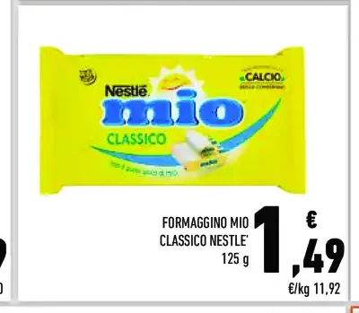 Formaggino Mio classico Nestlé