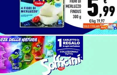 Fiori di merluzzo Findus