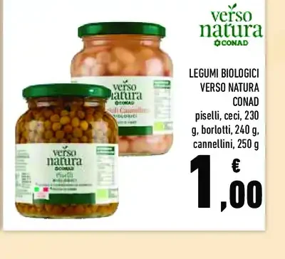 Legumi biologici Verso Natura