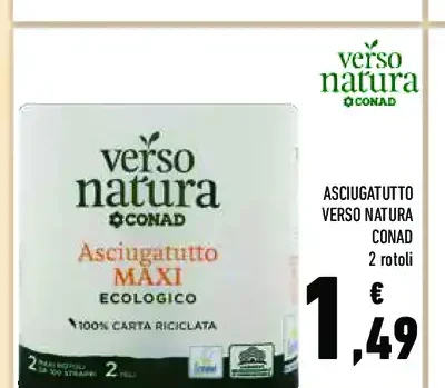 Asciugatutto Verso Natura Conad