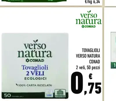Tovaglioli Verso Natura Conad
