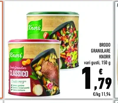 Brodo granulare Knorr