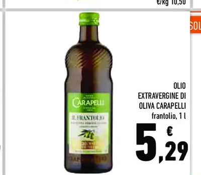 Olio extravergine di oliva Carapelli