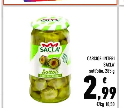 Carciofi interi Saclà