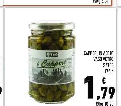 Capperi in aceto Satos