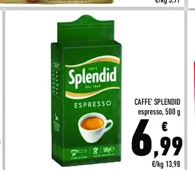 Caffè Splendid espresso