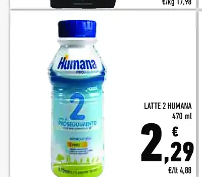 Latte 2 Humana