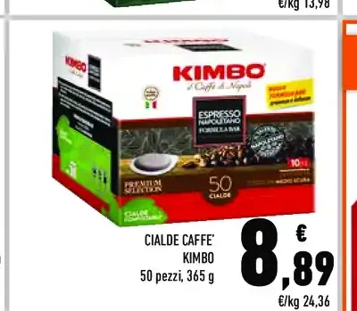 Cialde di caffè Kimbo