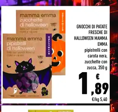Gnocchi di patate Halloween