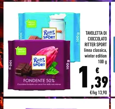 Tavoletta di cioccolato Ritter Sport