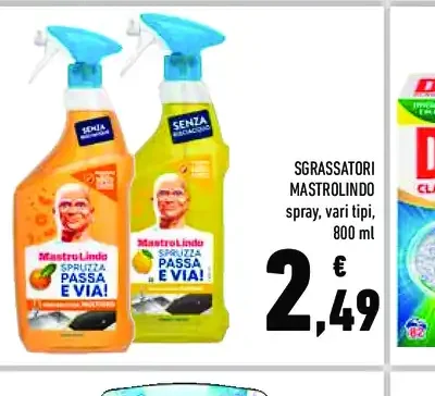 Sgrassatore Mastro Lindo