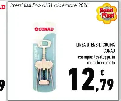 Linea utensili cucina Conad