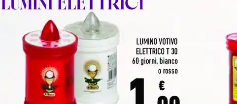 Lumino votivo elettrico