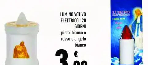 Lumino votivo elettrico
