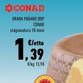 Grana Padano DOP Conad