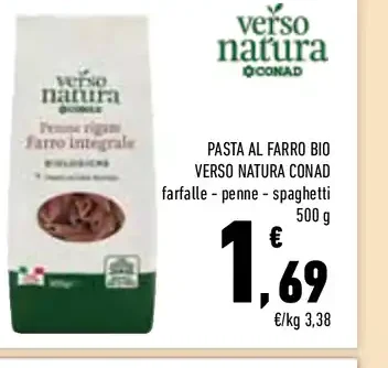 Pasta al farro bio Verso Natura Conad