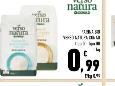 Farina bio Verso Natura Conad