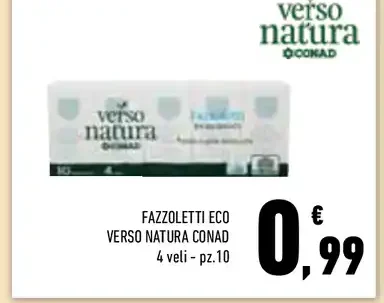 Fazzoletti eco Verso Natura Conad