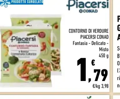 Contorno di verdure Piacersi Conad