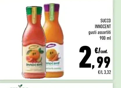 Succo Innocent gusti assortiti