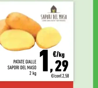 Patate gialle
