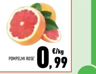 Pompelmi rosa